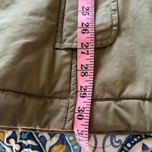 Abercrombie & Fitch Olive Green Sherpa Jacket Size Small - Picture 14 of 14